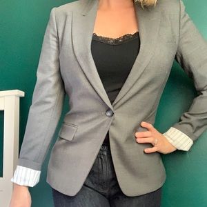 Theory wool blend blazer